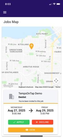 Temps On Tap Screenshot 7 of 7