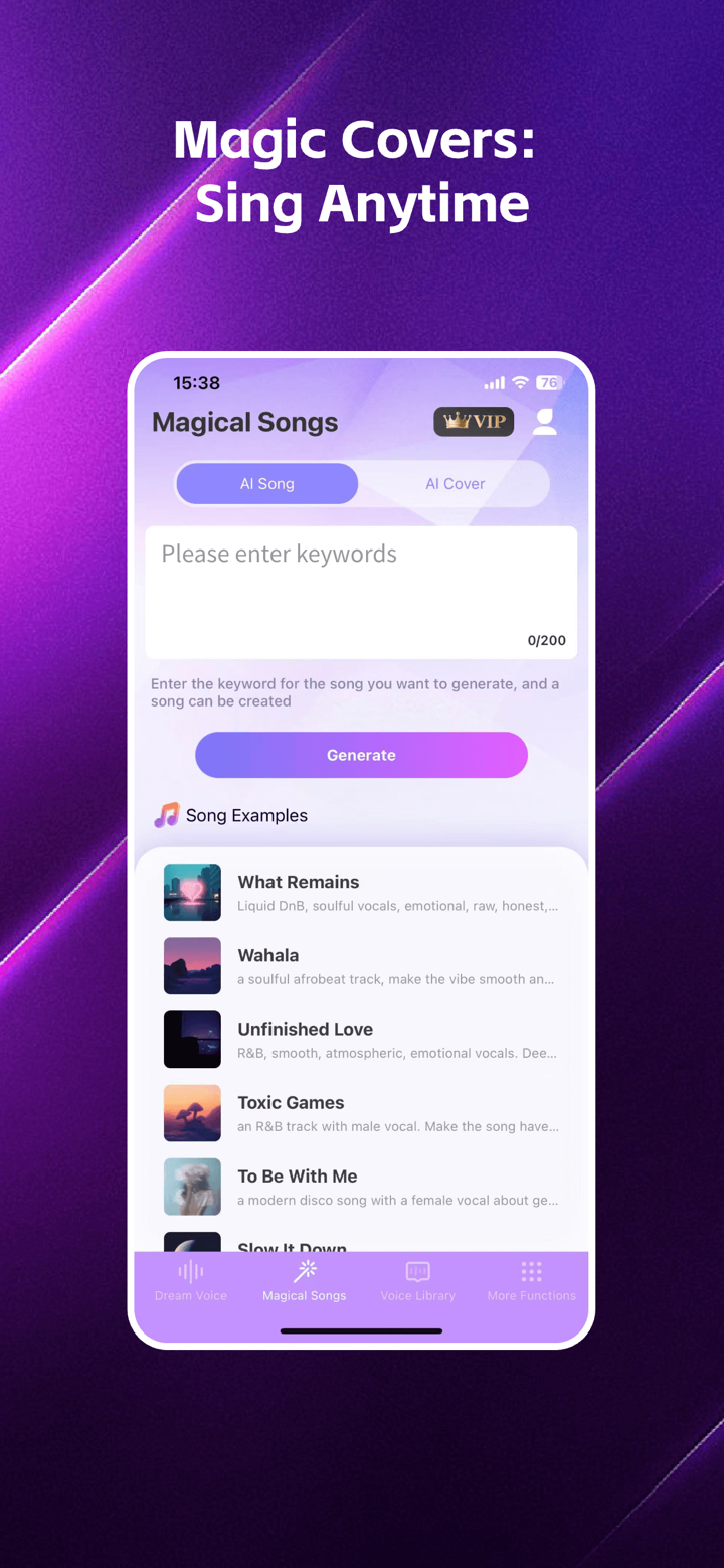 SoundMorphix-AI Voice&Song screenshot 2