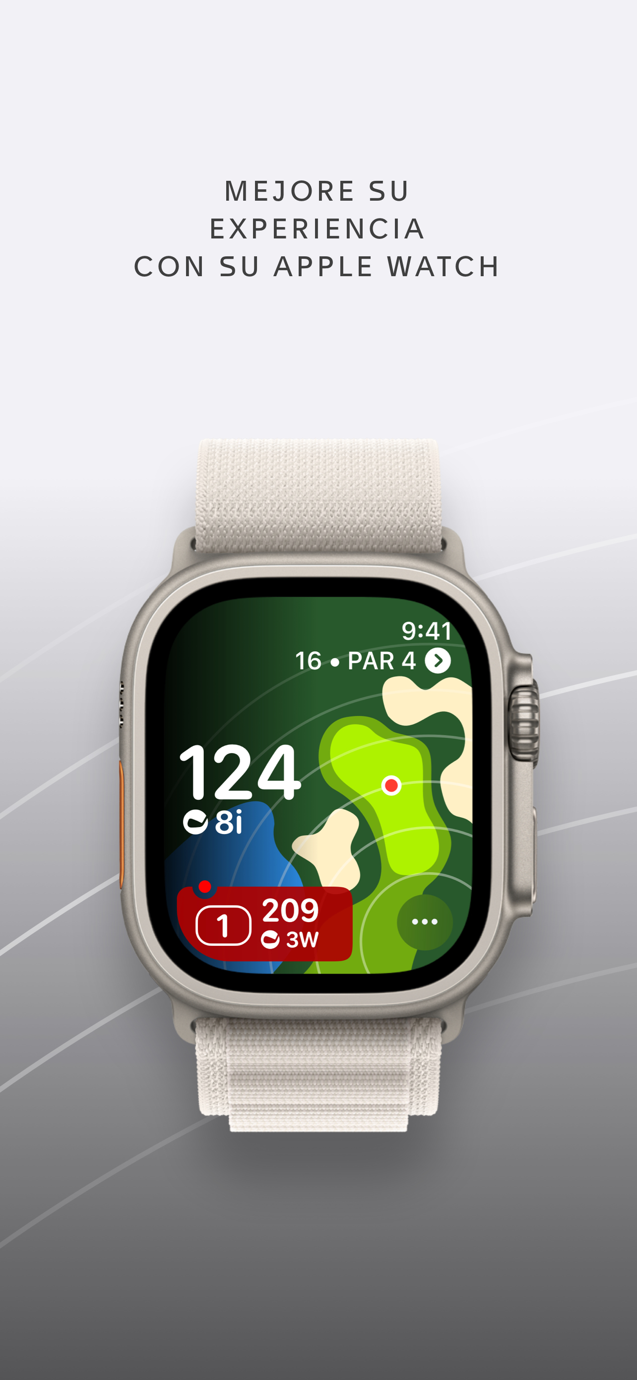 TAG Heuer Golf: GPS & mapas 3D