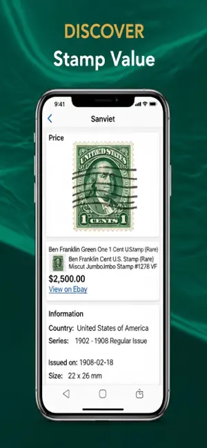 Stamp ID: Scanner & Value screenshot 3