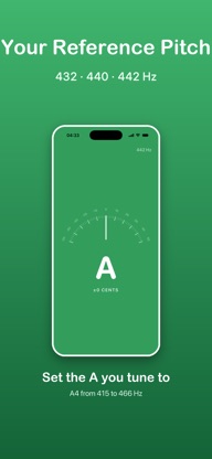 Tuner: Guitar, Violin & Bass screenshot 2