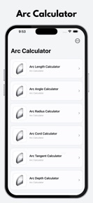 Arc Calculator Pro screenshot