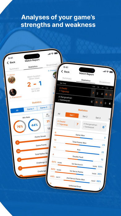 Racquet Heroes - Score & Share screenshot