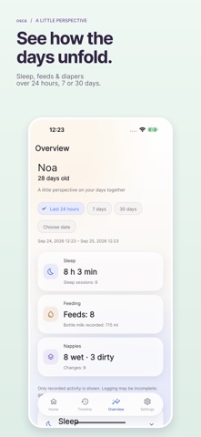 Osca: Newborn Baby Tracker screenshot 7