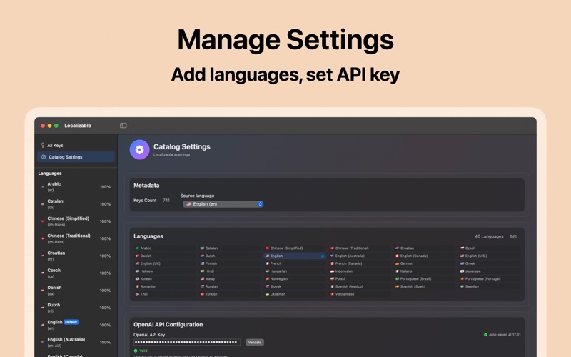 App screenshot