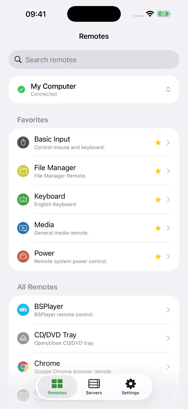 Screenshot #1 pour Unified Remote