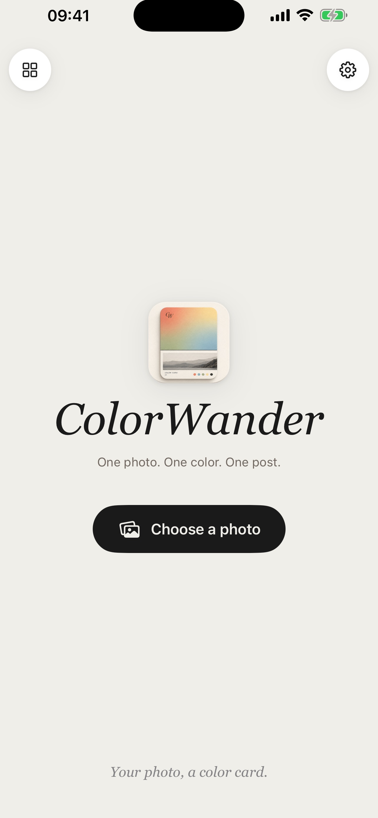 Screenshot 1 of ColorWander - 朝色夕拾