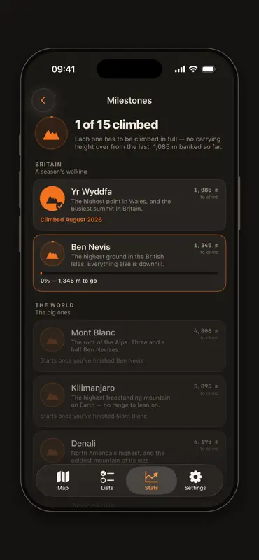 PeakList screenshot 9 of 9