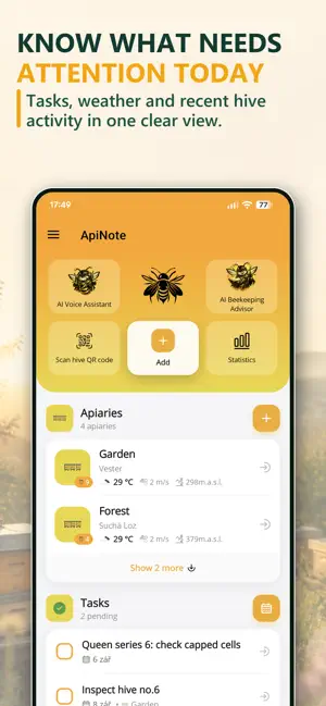 ApiNote: Beekeeping Hive Log screenshot 3
