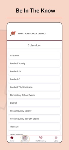 Marathon School District iPhone screenshot
