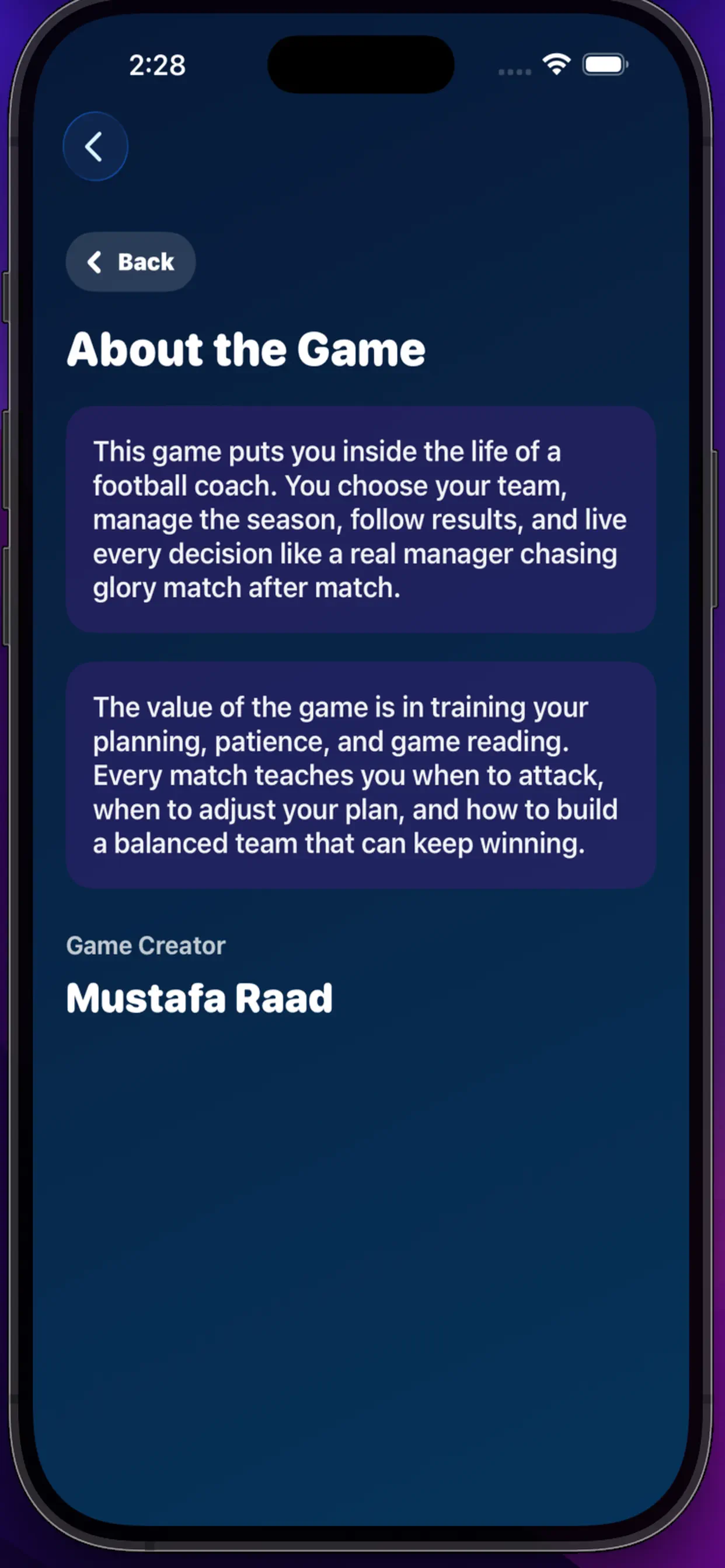 #8. STACOACH (iOS) โดย: Mohammed Raad