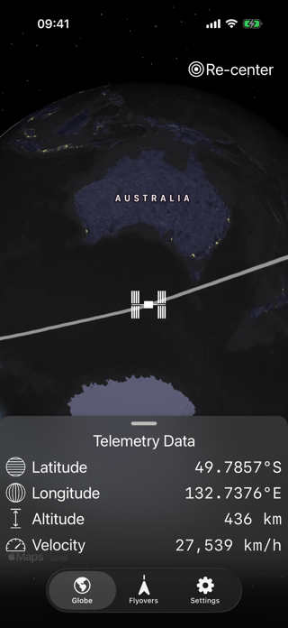Space Station Tracker Screenshot 1 of 4