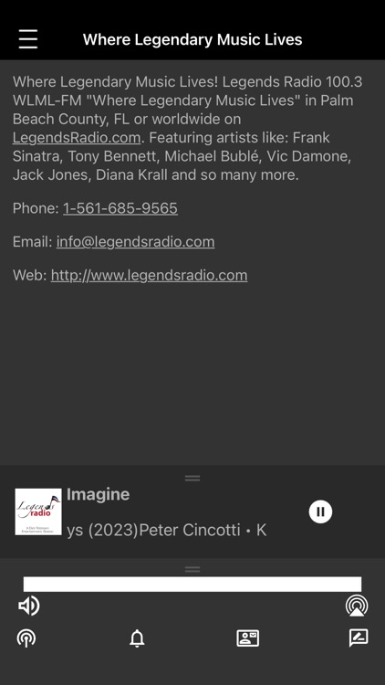 Legends Radio 100.3 FM