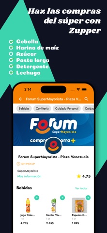 Zupper: comida a domicilio Screenshot 2 of 3