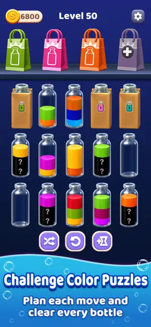 Color Pour Sort: 3D Puzzle screenshot 4