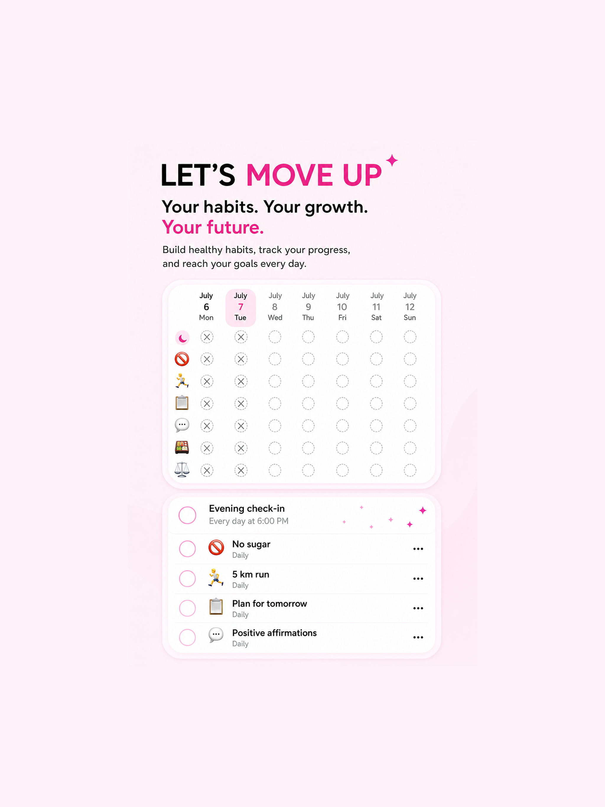 Let's MOVE UP: Habit Tracker screenshot 6