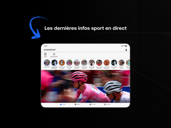 Screenshot #5 pour Eurosport: Live, News & Scores