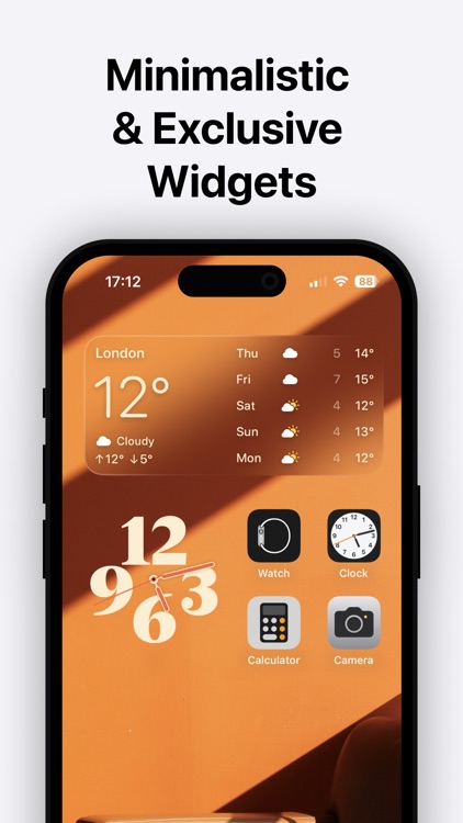 Blank Widget Transparent Space
