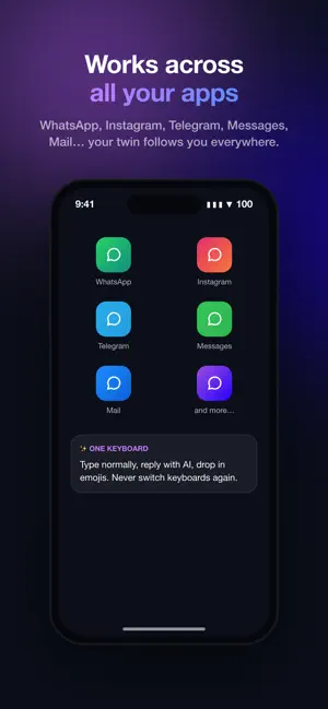DigitalTwin AI: AI Keyboard screenshot 4
