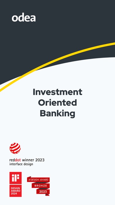 Odea Mobile Banking iPhone screenshot 1 - Finance app
