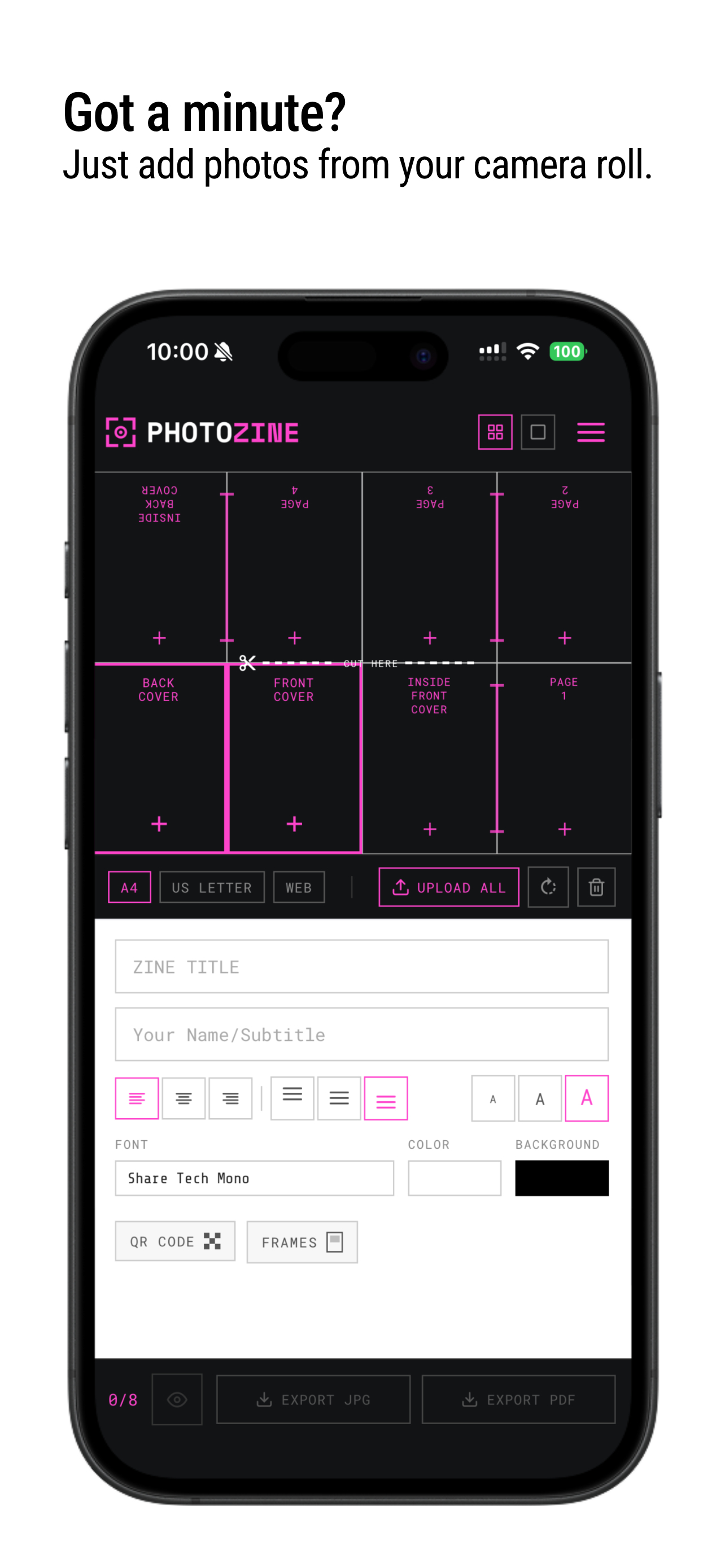 Photozine screenshot 3