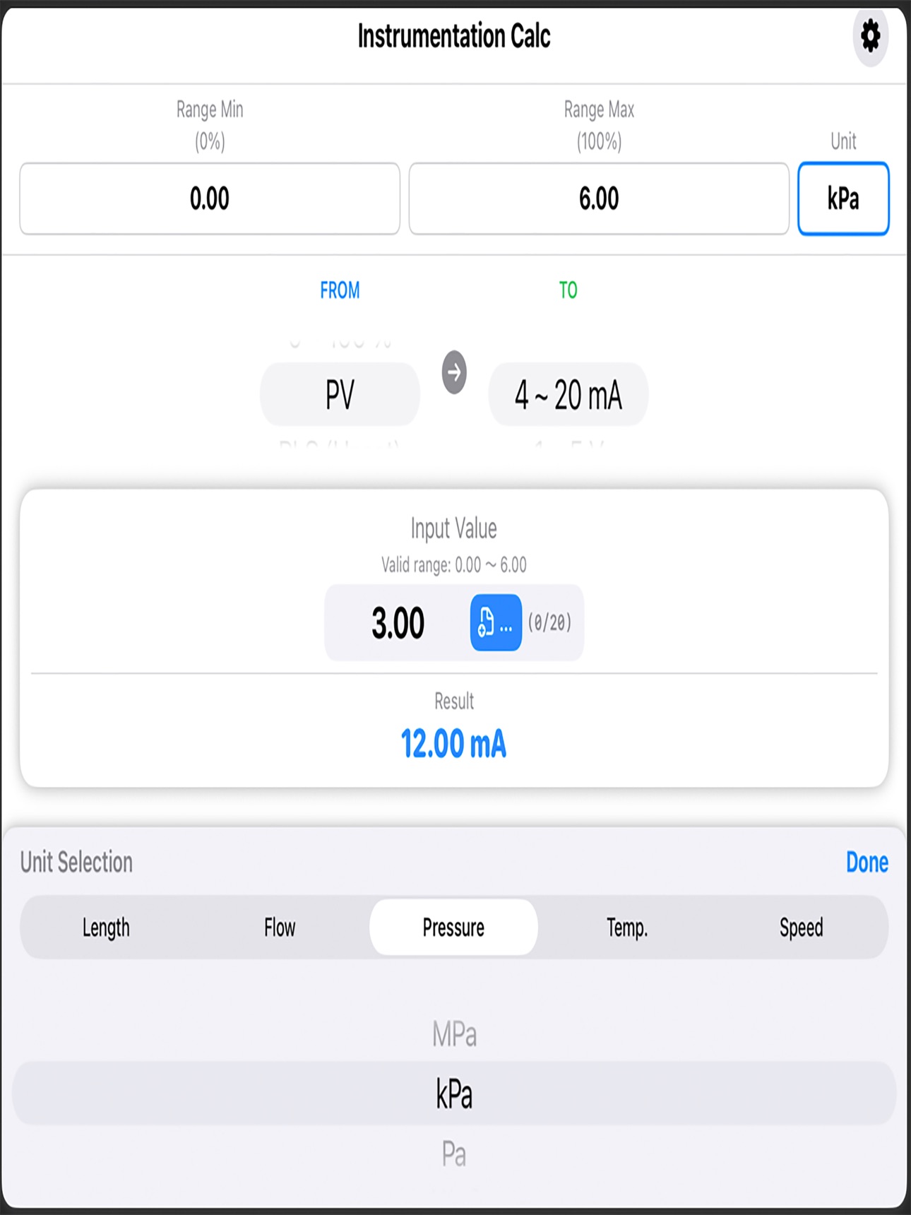 Screenshot 7 of Instrumentation Converter