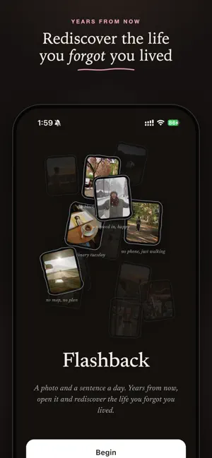Flashback: Daily Photo Diary screenshot 1