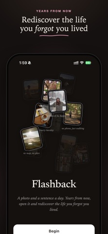 Flashback: Daily Photo Diary Screenshot 1 of 5