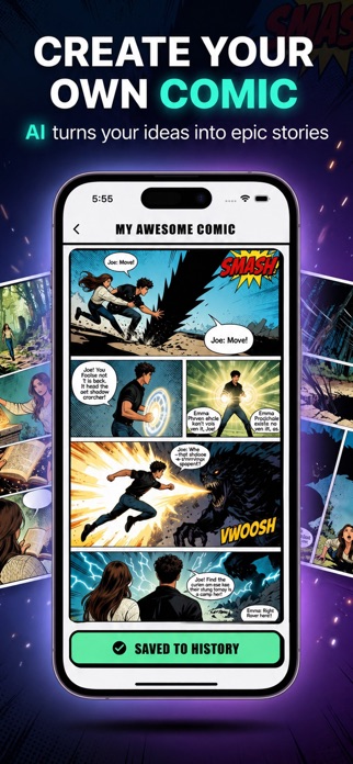 AI Comic Maker & Manga Screenshot 2 of 7
