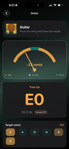 Chuchu Tuner by Marlo Screenshot 3 of 5