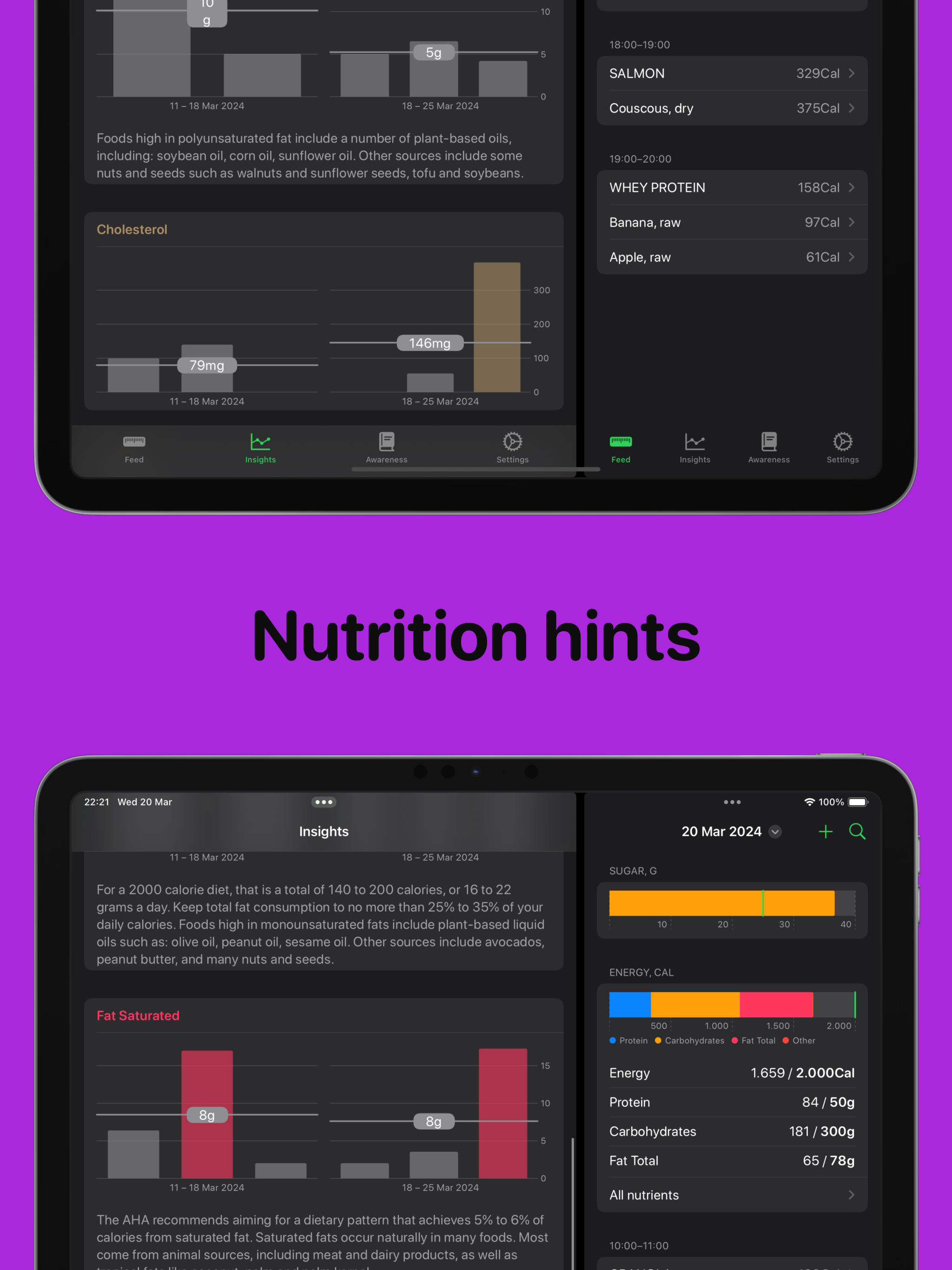 SugarBot Sugar Calorie Tracker