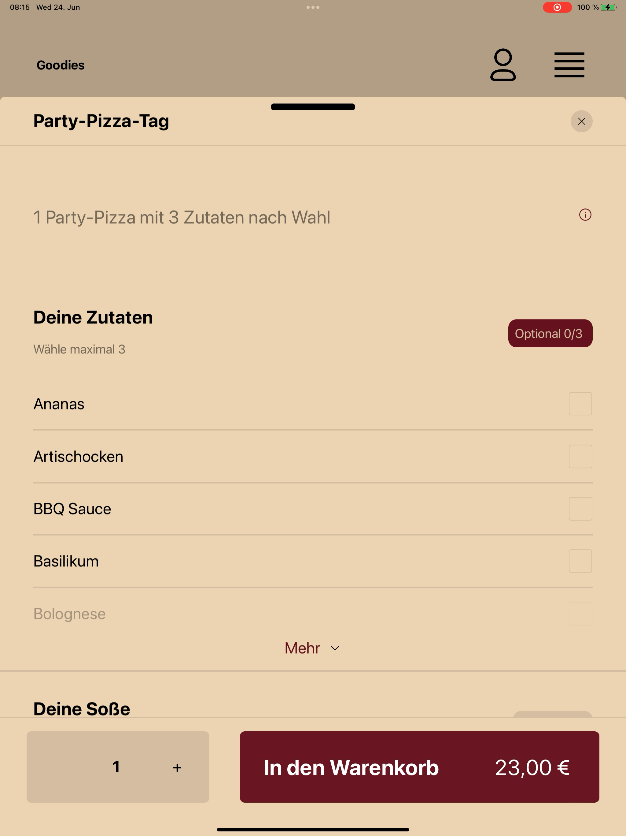 Goodies Pizza screenshot 15