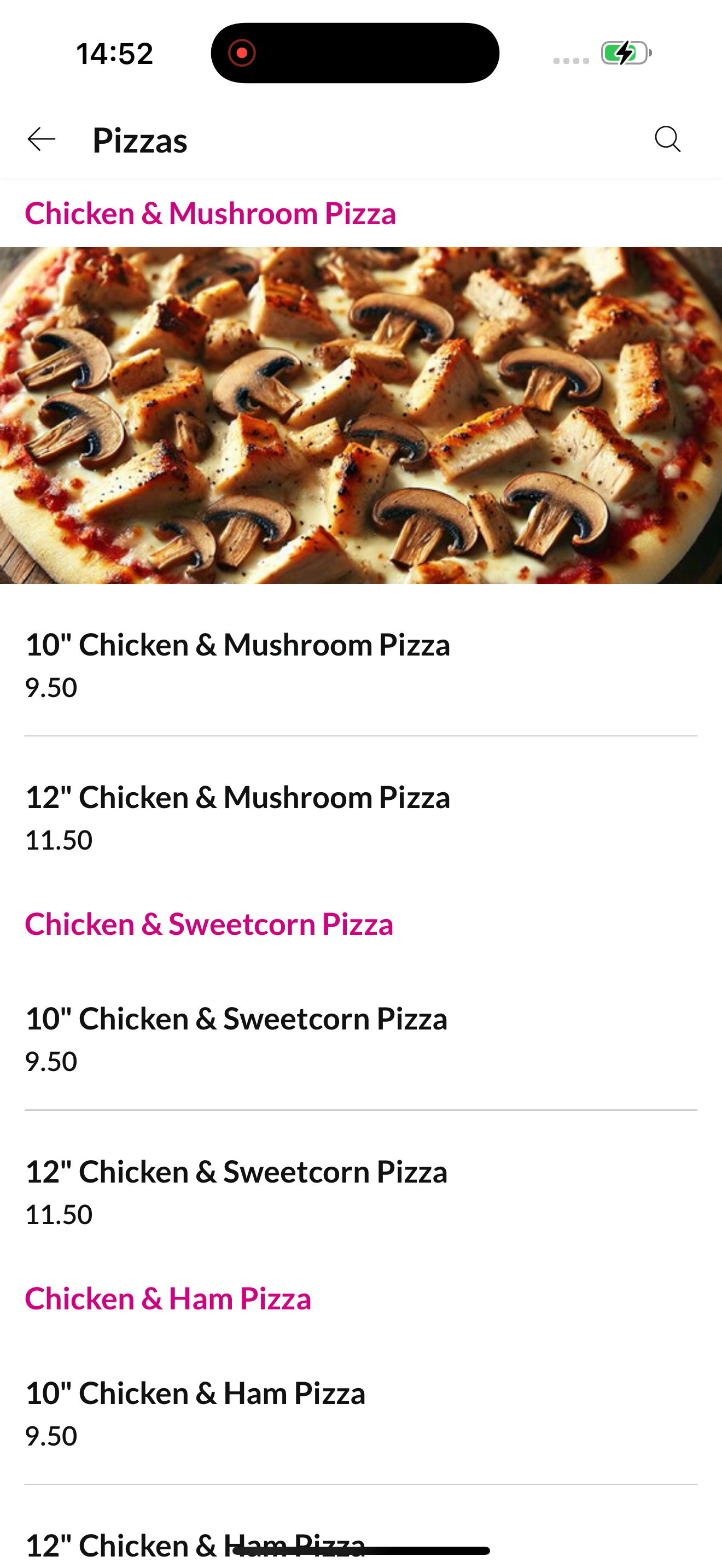 Picasso Pizzeria screenshot 3