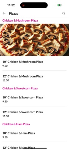 Picasso Pizzeria Screenshot 3 of 4