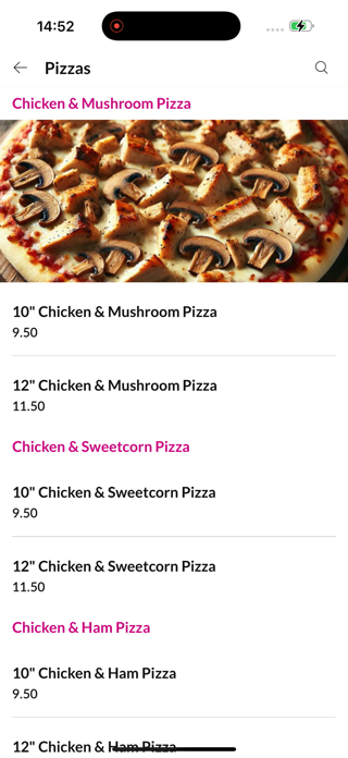 Picasso Pizzeria Screenshot 3 of 4