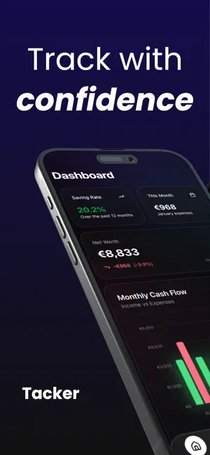 Tacker - Finance Manager screenshot 1