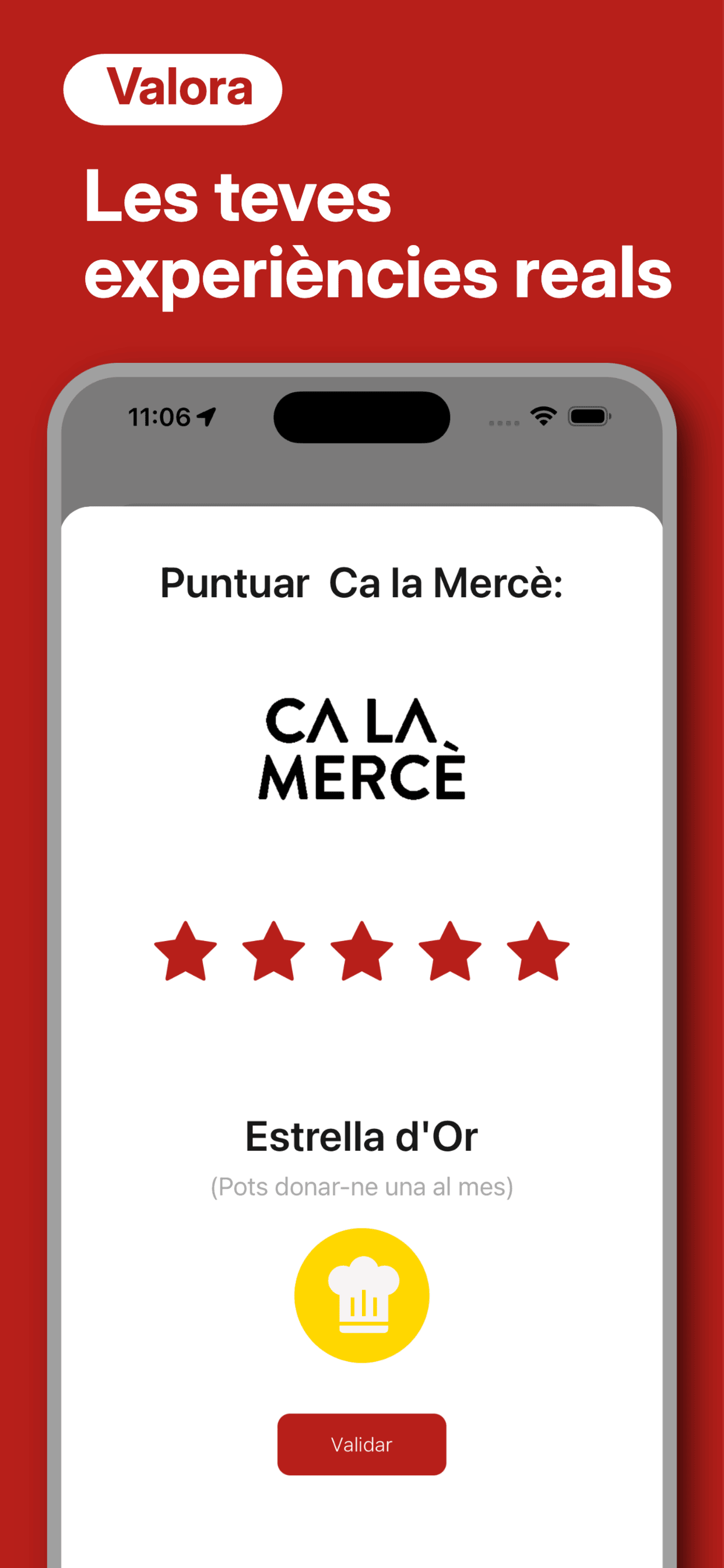 Gourmet app