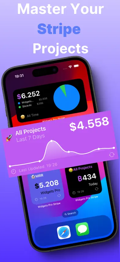 Widgets Pro Stripe Revenue MRR screenshot 1