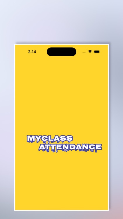 MyClass Attendance