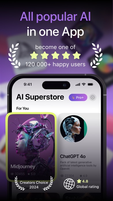 HyperSpace: AI Chatbots & Art Screenshot