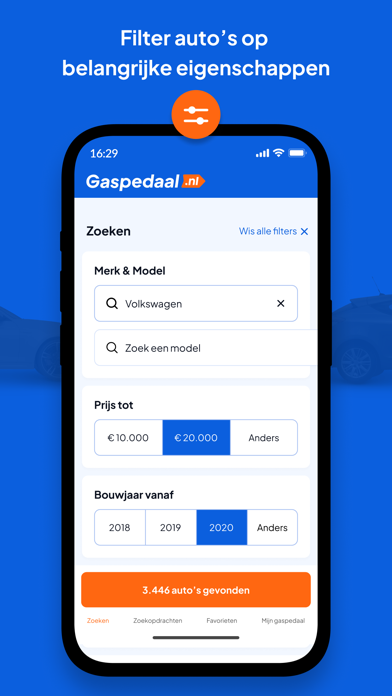 Screenshot #2 pour Gaspedaal.nl: autovergelijker