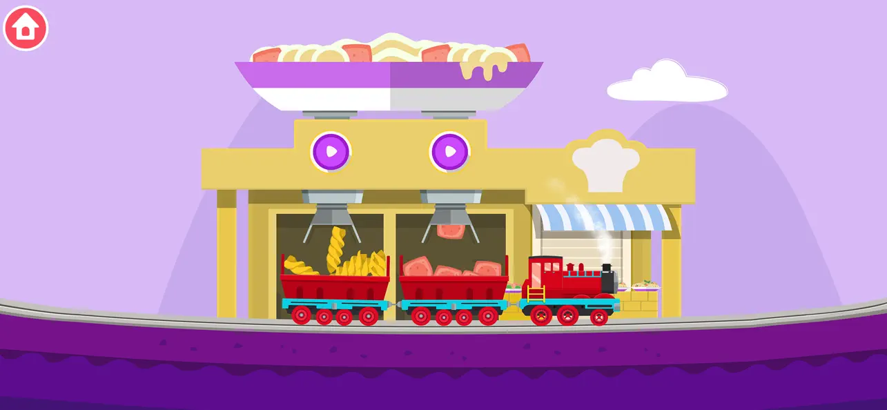 Screenshot #2 pour Jeux Conduite de Train Enfants