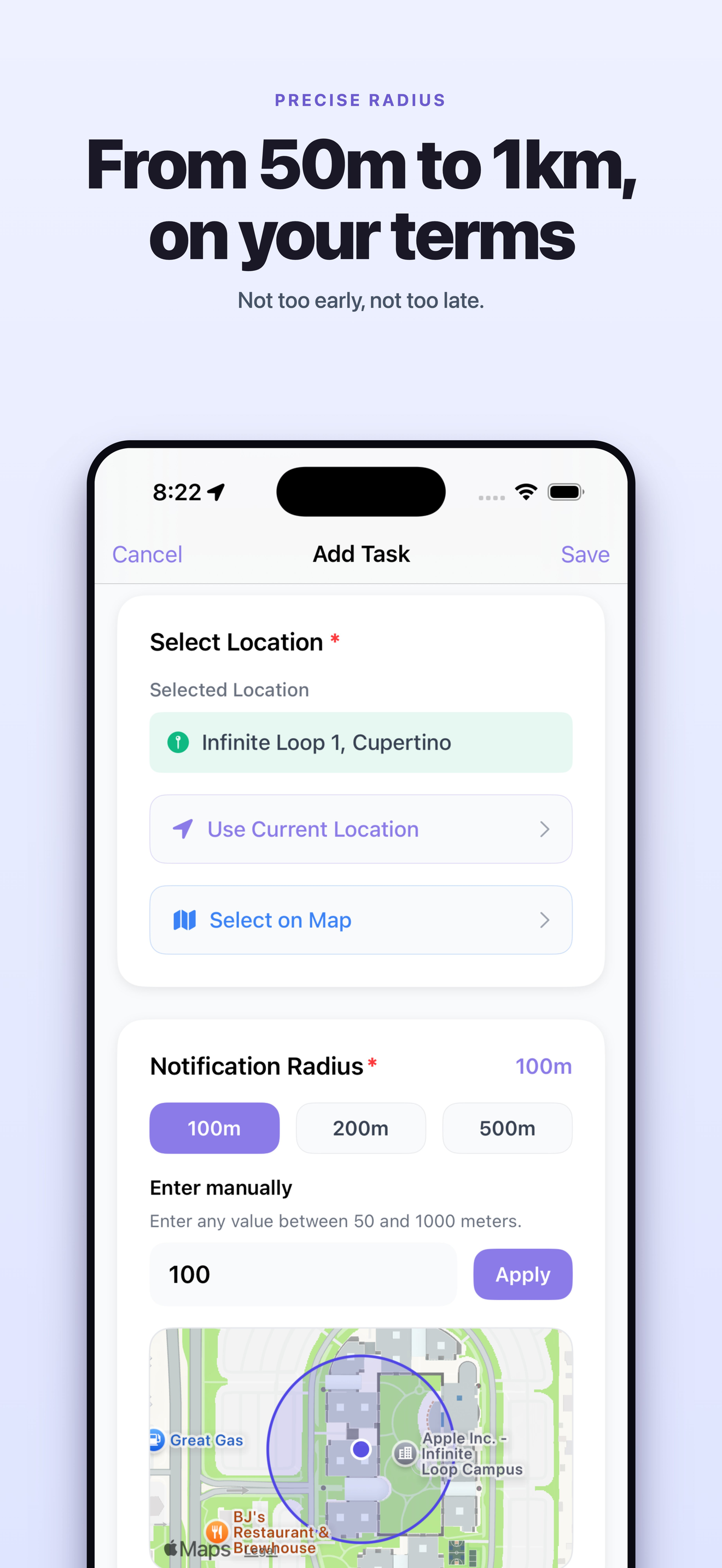 SpotMind - Location Reminders