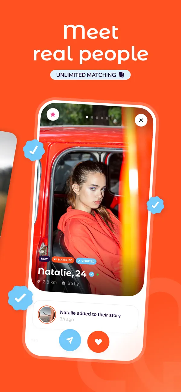 Screenshot #1 pour Btrfly: Local Dating