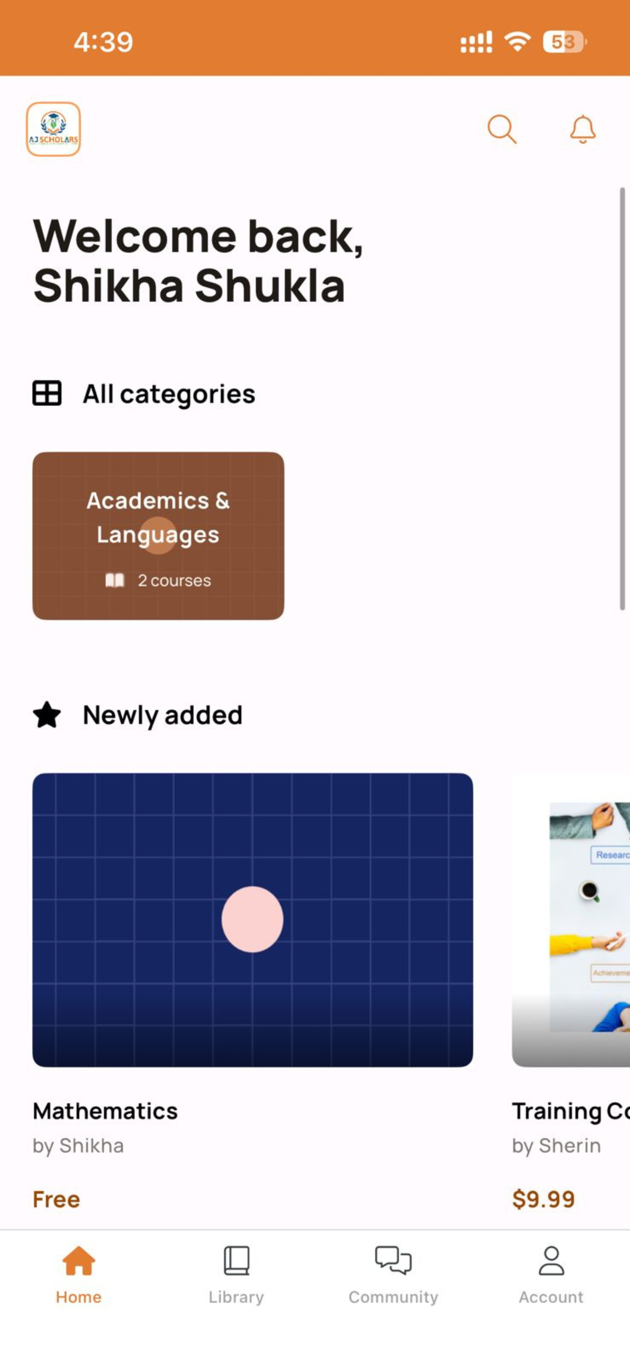 AJ Scholars screenshot 4