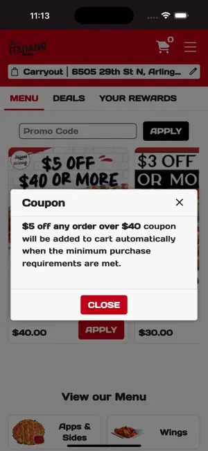 Deli Italiano screenshot 3