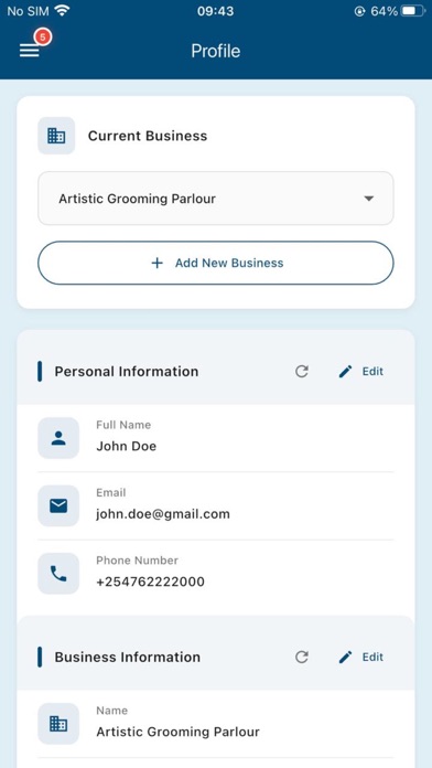 SasaBot - Vendor App screenshot