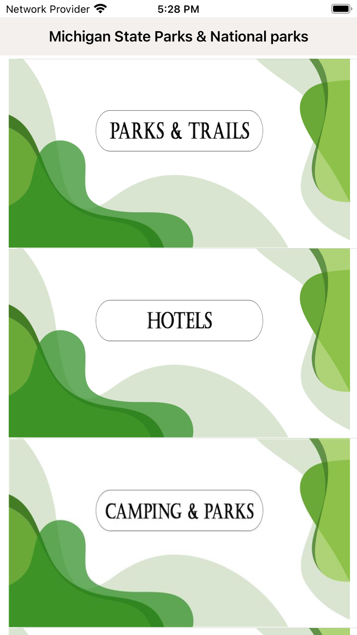 Parks  Trails  in Michigan