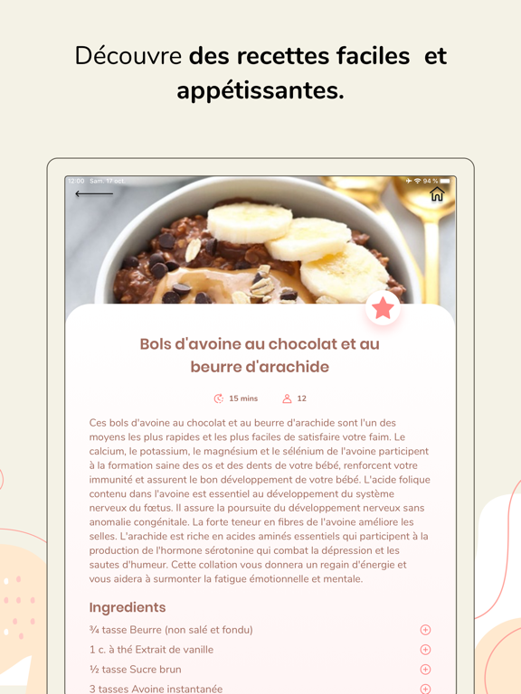 Screenshot #6 pour Manger Enceinte