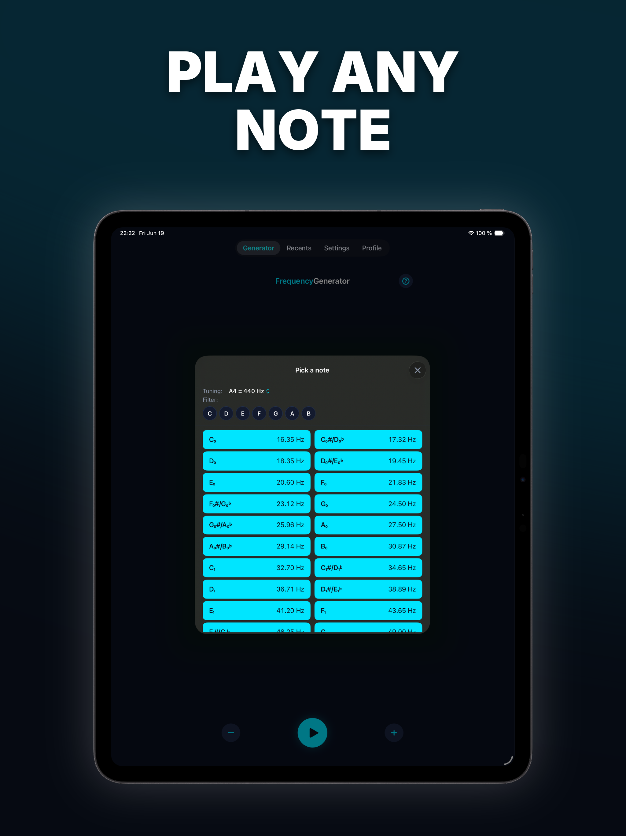 Frequency Generator screenshot 11